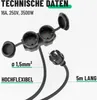 ABSINA Verlängerungskabel 151230, 2-Fach, 5 m Produktbild-Vorschau 11