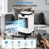 Mini Klimaanlage,RGB Luftkühler,Tragbare USB Ventilator mit Produktbild-Vorschau 3
