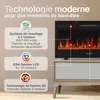 KAMINIO Cheminée électrique MARLON - Cheminée électrique 3 Voir les images du produit 3