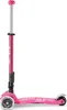 Micro Scooter Maxi Deluxe klappbar LED rosa neon Rullo per Anteprima dell’immagine prodotto 6
