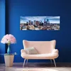 Leinwandbild Gebäude in New York 90x30 Feeby Grau bild für Produktbild-Vorschau 3