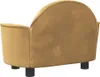 vidaXL Pelech pre psa hnedý 66x40x45 cm Velvet Náhľad obrázku produktu 5