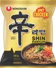 The image shows the front packaging of a packet of instant noodles. Produktbild-Vorschau