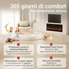 KAMINIO Camino elettrico MARLON - Caminetto elettrico Anteprima dell’immagine prodotto 5