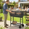 Wózek do grillowania na węgiel drzewny Outsunny z 2 Podgląd zdjęcia produktu 2