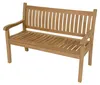 Lesli Living Teak Landhausbank Hastings 130 cm Produktbild-Vorschau 5