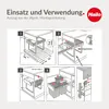 HAILO 3642731 Abfallsorter RAUMSPAR TANDEM 18/8/8/D schwarz Produktbild-Vorschau 10