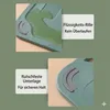 Edelstahl Schneidebrett groß 40x25cm beidseitig rutschfest Produktbild-Vorschau 2