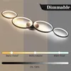 ZMH Plafonnier LED Salon Dimmable Lampe de salon 100cm 4 Voir les images du produit 9