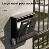Wiltec Boîte aux lettres murale ou sur pied & Voir les images du produit 5