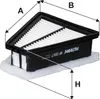 Luftfilter FILTRON AP 133/7 für RENAULT TWINGO II (CN0) Produktbild-Vorschau 2
