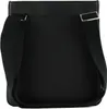 A black messenger bag shown from the back. Produktbild-Vorschau