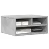 vidaXL Druckerständer Betongrau 49x40x22,5 cm Holzwerkstoff Produktbild-Vorschau 4