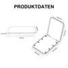 LED-Klappspiegel für die Tasche,1-fach/2-fach Vergrößerung Produktbild-Vorschau 2