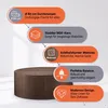 SalesFever Couchtisch Ø 80 cm | rund | MDF mit Produktbild-Vorschau 3