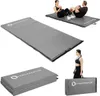 Gymnastická skládací matrace šedá 2400x1200x50mm hms mgs01 Náhled obrázku produktu 5