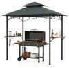COSTWAY Grillpavillon wetterfest, Grillüberdachung mit Produktbild-Vorschau 1