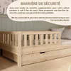 Crazy Pine Lit d'enfant avec tiroir 200x140cm - Lit de sol Voir les images du produit 4