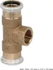 Geberit GE Mapress, Kupfer, T-Stück, d22, Rp1/2, 22mm, 1 Produktbild-Vorschau 1