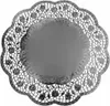 8x Deko-Tortenspitzen rund silber Ø 36 cm Produktbild-Vorschau 1