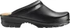 A black Sika clog shoe shown from the side against a white background. Podgląd zdjęcia produktu