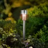 LED Solar Außenleuchte 24cm Edelstahl mit Farbwechsel Produktbild-Vorschau 3