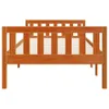 Kinderbett ohne Matratze Wachsbraun 80x200 cm Massivholz Produktbild-Vorschau 5