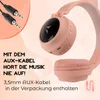 Kabellose LED-Kopfhörer mit Katzenohr-Design, Mikrofon, Produktbild-Vorschau 5