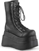 BEAR-265 Damen Boots von DemoniaCult, Schwarz  , EU 40, US Produktbild-Vorschau 1