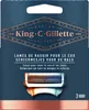 Lamette da barba King C. Gillette Neck - 3 ricariche Anteprima dell’immagine prodotto 11