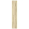 vidaXL Regál Sonoma dub 60x30x152 cm Materiál na báze dreva Náhľad obrázku produktu 5