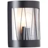 Brilliant Reed Außenwandleuchte E27 IP44 Schwarz Matt Produktbild-Vorschau 1