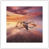 Poster - Poster ohne Rahmen - £ódŸ Westen Die Sonne - 30x30 Produktbild-Vorschau 1