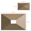 Toit de remplacement pour pavillon brun - 400 x 300 cm - Voir les images du produit 3