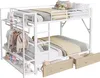 Letto a castello Merax 140x200 cm, letto per bambini con Anteprima dell’immagine prodotto 8
