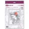 Riolis Blackwork Stickset "Mysteriöse Rose" 21x30cm, Produktbild-Vorschau 2