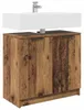 vidaXL Armoire de salle de bain vieux bois 64,5 x 33,5 x 59 Voir les images du produit 3