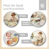 Bieco Kindertisch Groß Eisgrau 62x 62x 52 cm | Kinder Tisch Produktbild-Vorschau 3