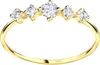 Kristall Ring gold aus 925 Silber 57 (18.1 mm Ø) Produktbild-Vorschau 1