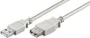 goobay USB 2.0 Hi-Speed Verlängerungskabel grau 1,8 m Produktbild-Vorschau 7