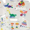 Cailloux créatifs, puzzle montessori coloré Voir les images du produit 17