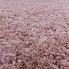 Hochflor Teppich SYDNEY Rosa 80 cm Rund Produktbild-Vorschau 7