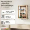 K-Möbel Pensile in vetro in faggio (80x60x25 cm) con 2 Anteprima dell’immagine prodotto 2