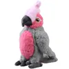 A plush toy parrot sitting on a white background. Produktbild-Vorschau