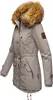 Marikoo La Viva Princess Eleganter Damen Winter Parka mit Produktbild-Vorschau 4