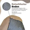 Hundebett, Hundekissen in Leinenoptik, Hundekorb, erhöhte Produktbild-Vorschau 5