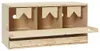 vidaXL 3-dielne hniezdo 72x33x38 cm borovicový masív Náhľad obrázku produktu 1