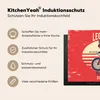 KitchenYeah© Herdabdeckplatte Fahrrad - Radfahrer - Retro , Produktbild-Vorschau 6