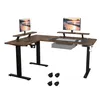 Radlove 160cm L-Schreibtisch Elektrisch Höhenverstellbar,  Produktbild-Vorschau 4