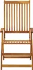 vidaXL Chaises de jardin pliantes 6 pcs. avec coussins en Voir les images du produit 3